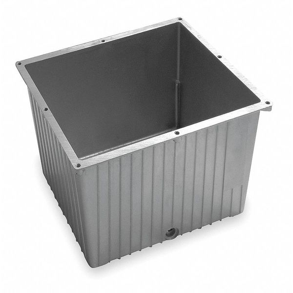 Hydraulic Tank, Aluminum, 2.6 Gal