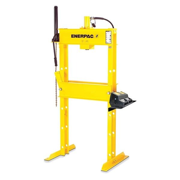 IPA2520, 25 Ton, H-Frame Hydraulic Press with RC2514 Single-Acting Cylinder and XA12 Air Pump