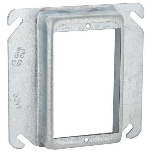 Plaster Ring, 4 X 4 In, Depth: 1