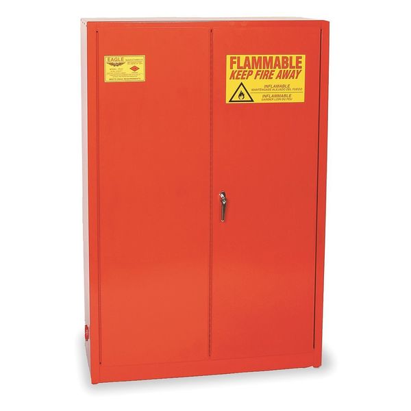 Paints and Inks Cabinet, 60 gal., Red