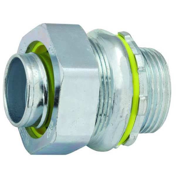 Noninsulated Conector, 1-1/4 In., Straight