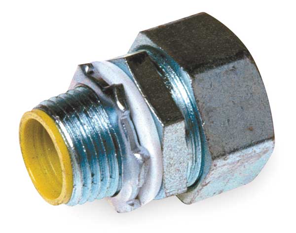 Insulated Connector, 1/2 In., Straight