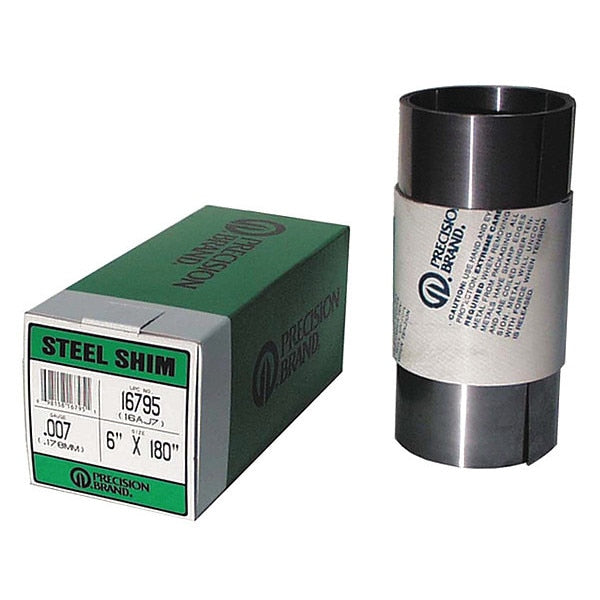 Shim Stock, Roll, Cold Low Stl, 0.0040 In