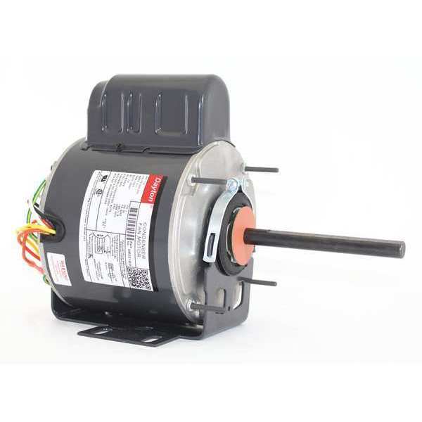 Condenser Fan Motor, 1/2 HP, 1075 rpm, 60Hz
