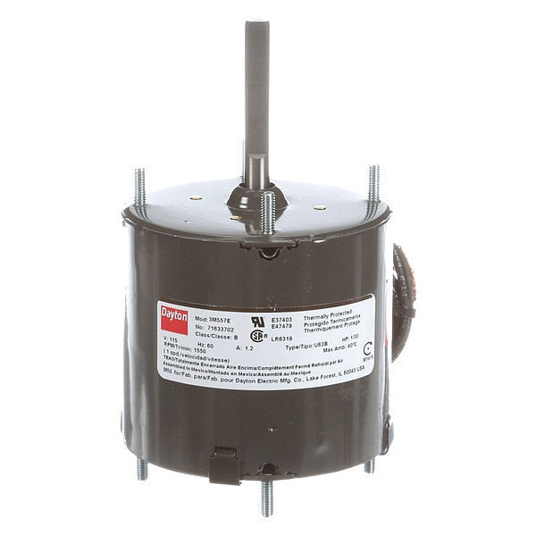 HVAC Motor, 1/30 HP, 1550 rpm, 115V, 3.3