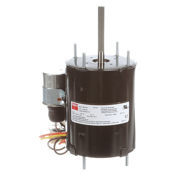 HVAC Motor, 1/10 HP, 1550 rpm, 115V, 3.3