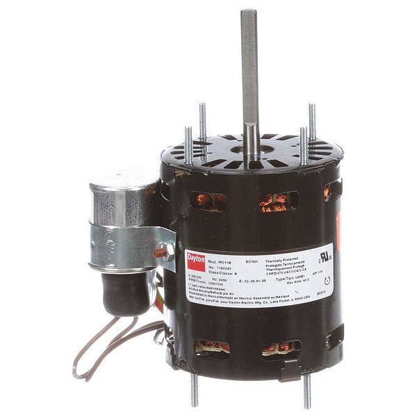 HVAC Motor, 1/10 HP, 1550 rpm, 208-230V, 3.3
