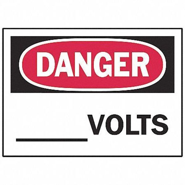 Danger Label, Electrical Hazard, PK5