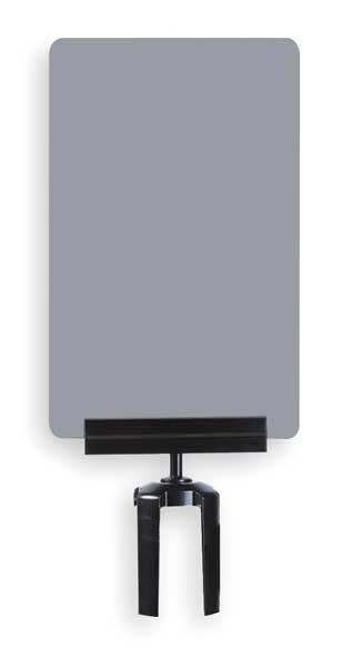 Acrylic Sign, Gray, Please Enter Here