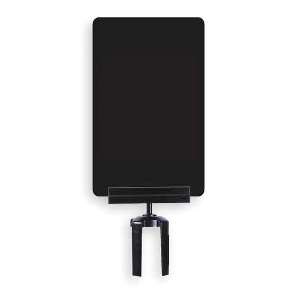 Acrylic Sign, Black, Please Enter Here
