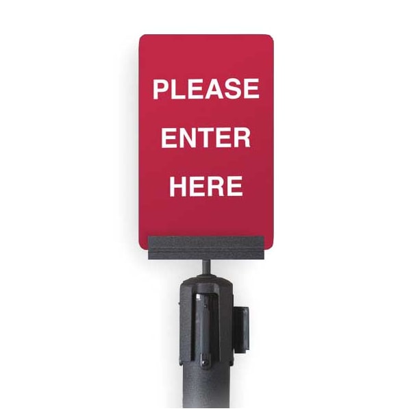 Acrylic Sign, Red, Wet Floor