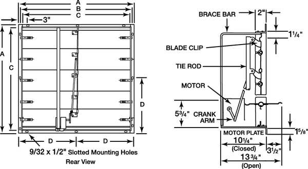 Mtrzd Damper, For Fan Dia. 42