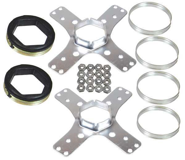 Motor Mounting Kit, Dia. 5-1/2 In.