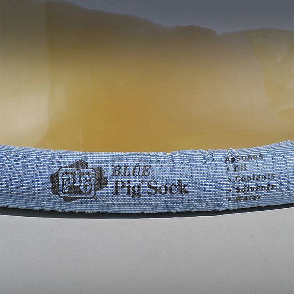 Sorbents, 9 gal/pk; 0.7421 gal/sock, Universal Absorbed, Blue, Vermiculite, 12 PK