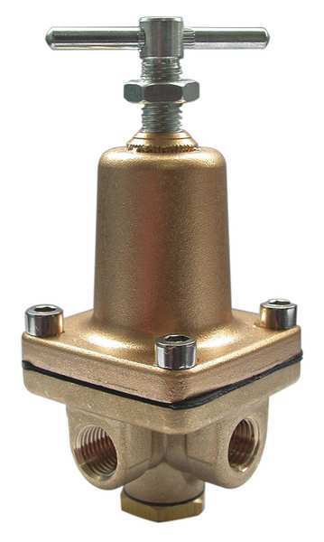 Pressure Regulator, Brass, 300 psi