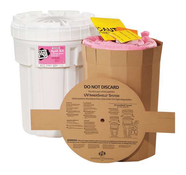 Spill Kit, Chem/Hazmat, White