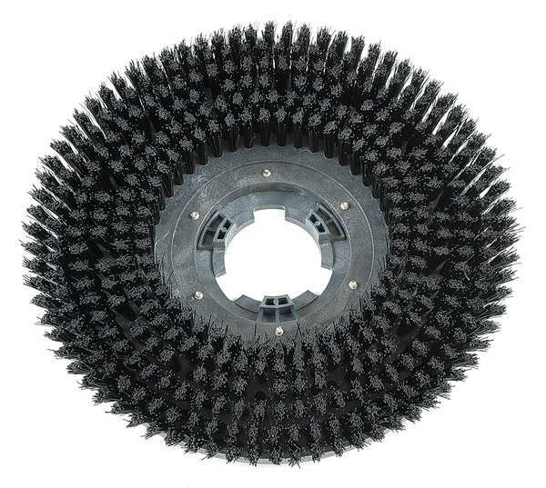 Scrub Brush, 15 in., Blk, Mfr. No. FANG15B