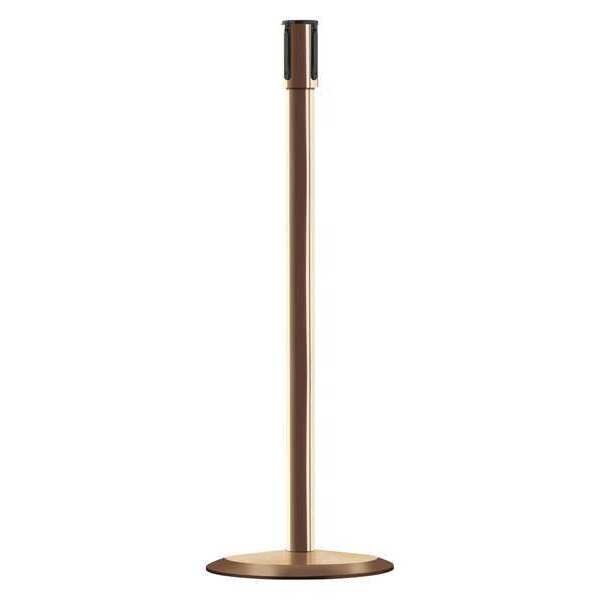 Receiver Post, 38 In H, Polished Brass