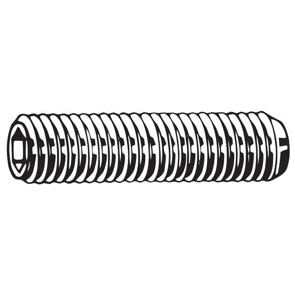Set Screw, Alloy Steel, PK50