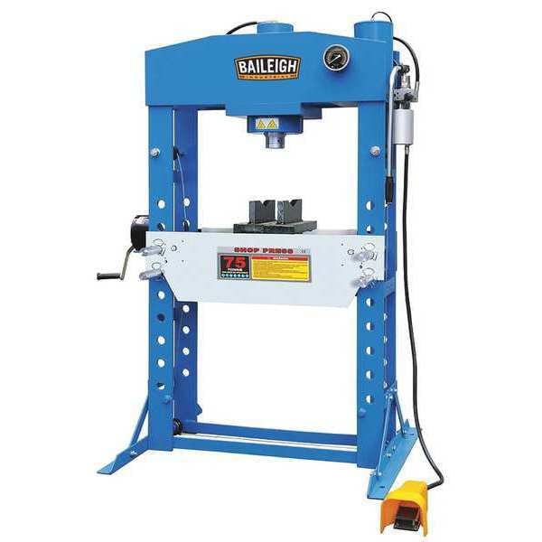 Hydraulic Press, 75 t, Air Pump