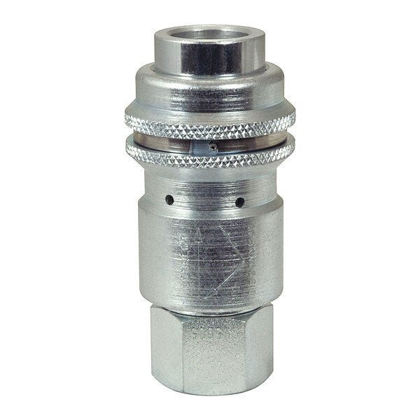 Safety Vent Coupler, FPT, Steel, 1/2