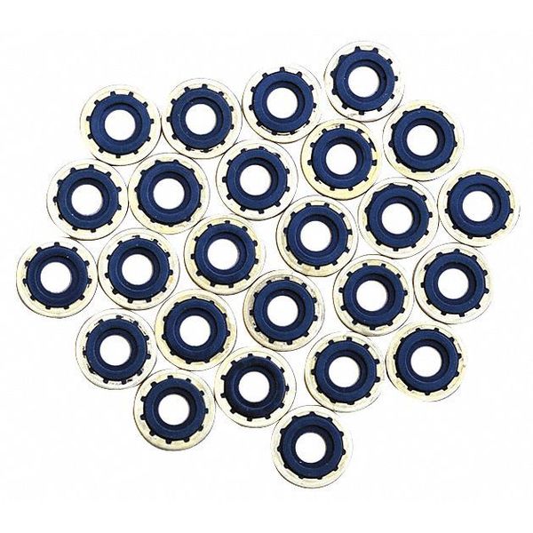 Regulator Washer, Brass/Viton, PK50
