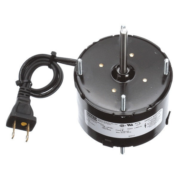 HVAC Motor, TEAO, 1/100 HP, 1550 rpm, 115V