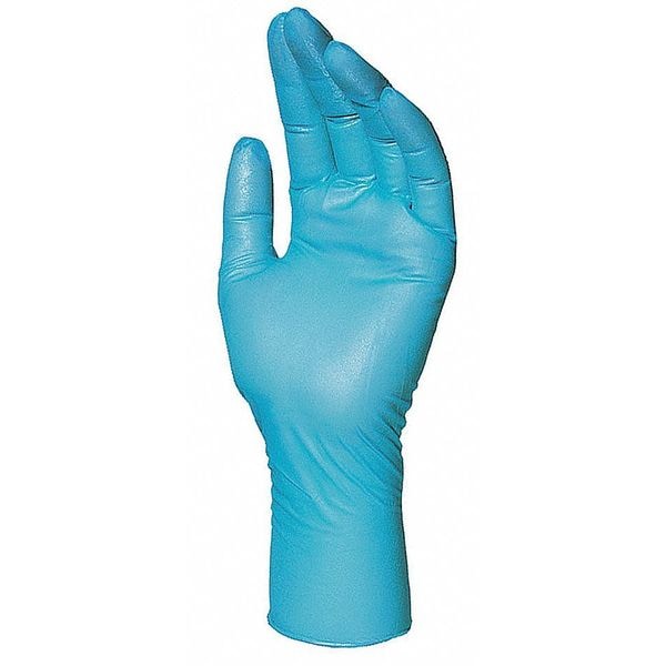 Disposable Solo Ultra 980 Gloves, Nitrile, Powder Free, Blue, 7, 100 PK