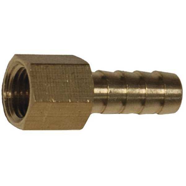 1/8 Fpt X 3/16 Hose Barb - Brass