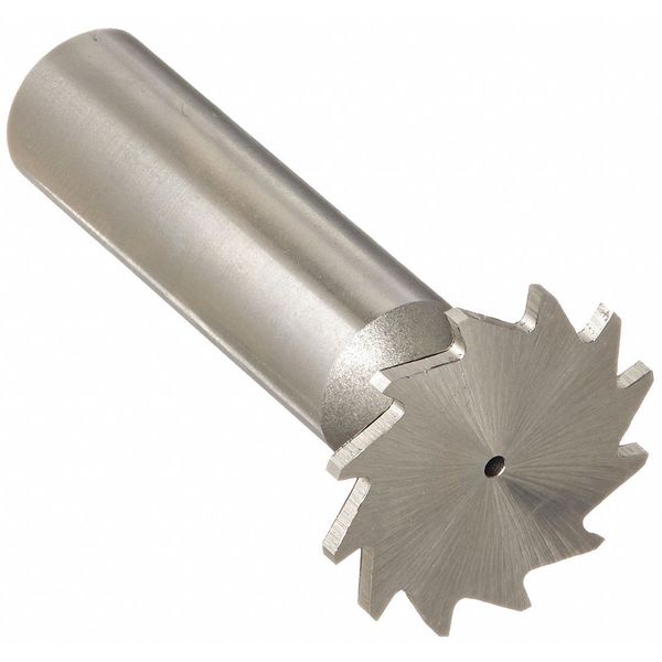 Keyseat Cutter, Narrow, HSS, 12T, 3/32in