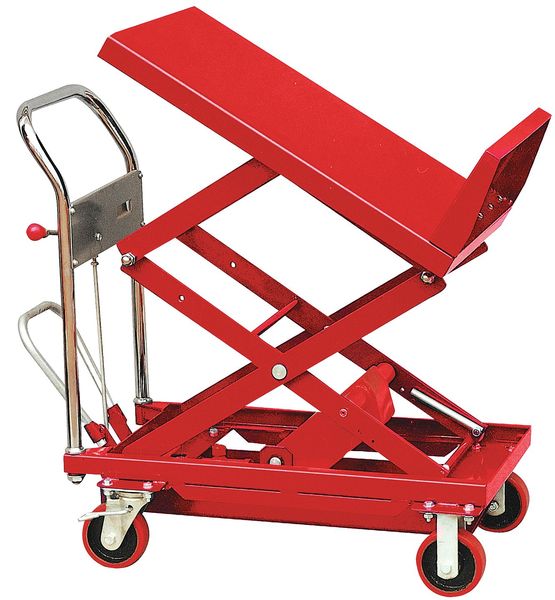 Scissor Lift/Tilt Table, 400 lb. Cap, 19-1/2