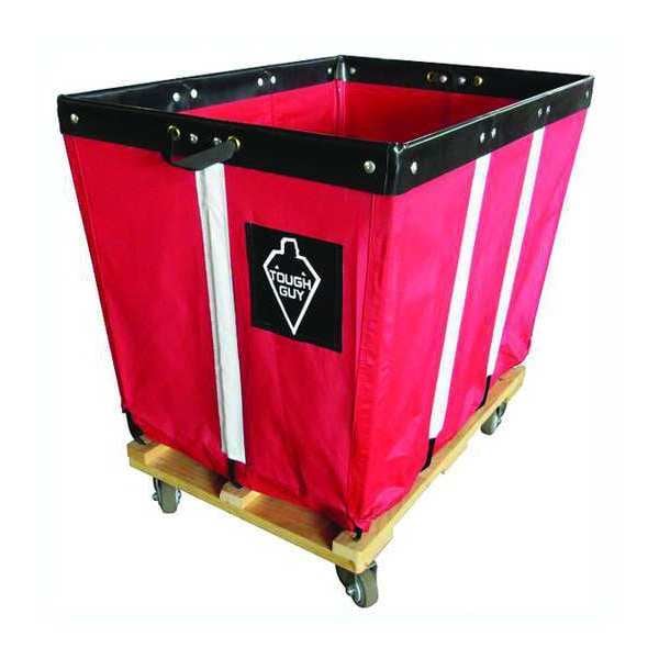 Basket Truck, 10 Bu. Cap., Red, 36 In. L