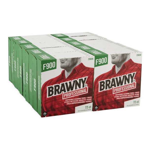 Dry Wipe, F900, Dispenser Box, Flax, 9 in x 16 1/2 in, 72 Sheets, 10 Pack