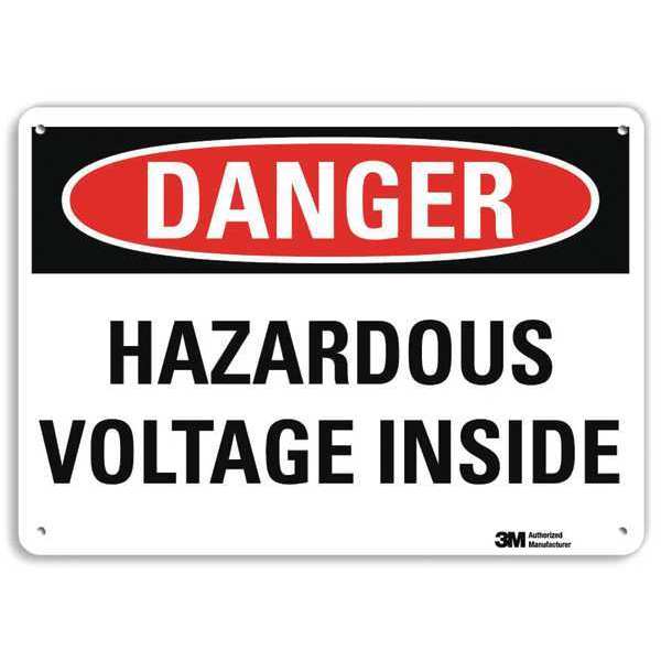 Danger Sign, 4 Hole Mount, 10in W x 7in H, U3-1577-RA_10X7
