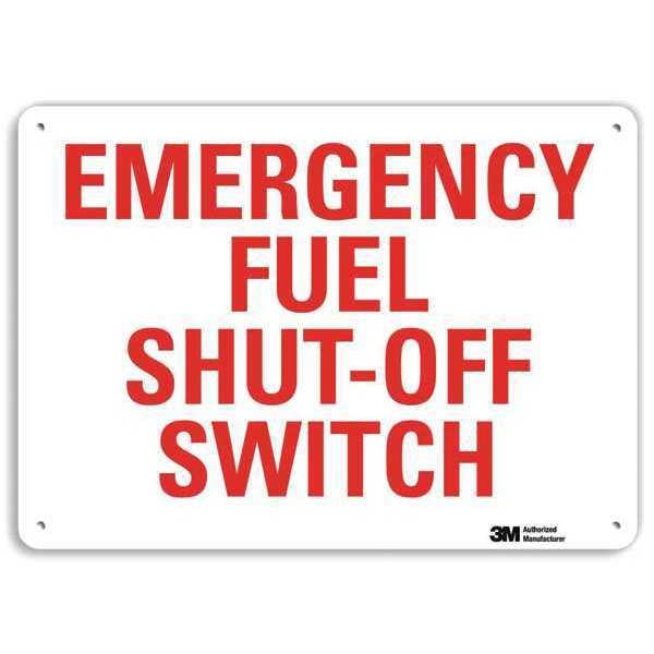 Safety Sign, 7 in Height, 10 in Width, Aluminum, Vertical Rectangle, English, U7-1110-RA_10X7
