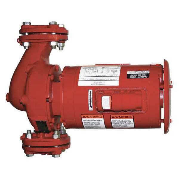 HVAC Circulating Pump, 1/3, 115V/208V-230V, 1 Phase, Flange Connection