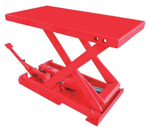 Scissor Lift Table, 1100 lb. Cap, 20