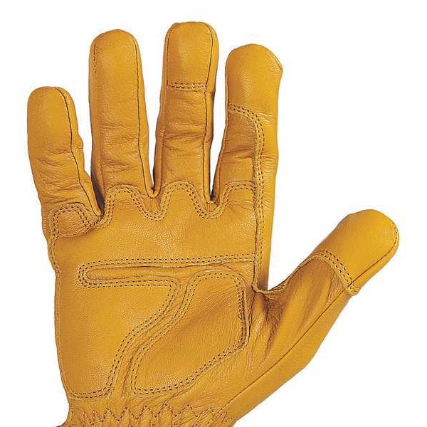 Arc Flash Gloves, Goat Grain Leather, M, PR