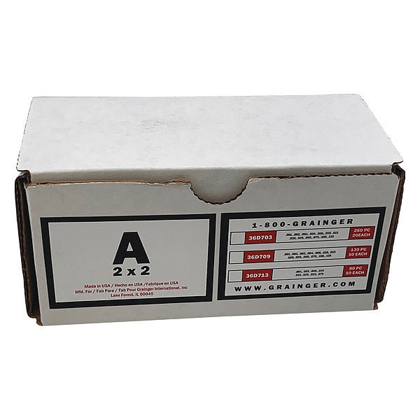 Slotted Shim Kit 2 x 2