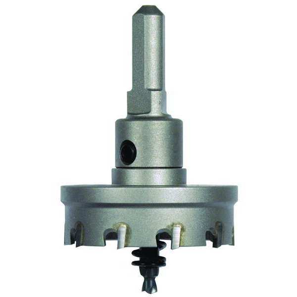 Carbide Hole Cutter, 1-1/2in Hole, 3/16inD