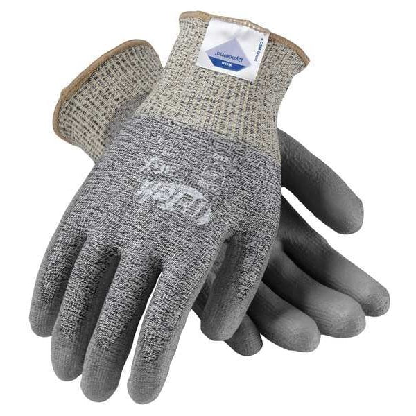 Cut Resistant Coated Gloves, A3 Cut Level, Polyurethane, XL, 1 PR