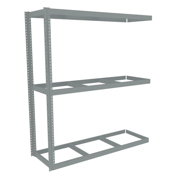 Boltless Shelving Add-On, 72x24, 3 Shelf
