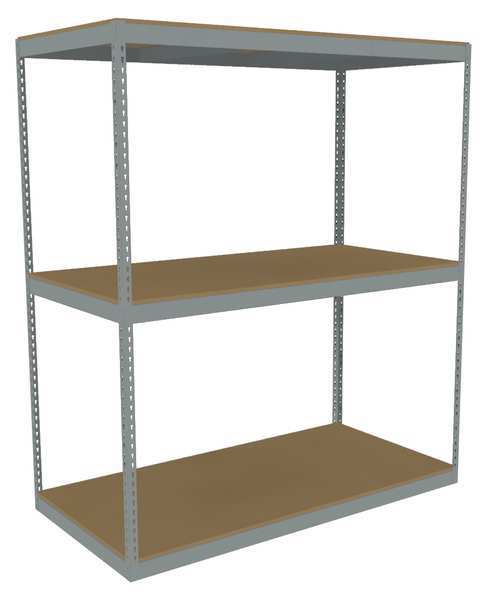 Boltless Shelving Unit, 36-5/8