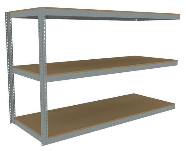 Boltless Shelving Add-On, 96x36, 3 Shelf