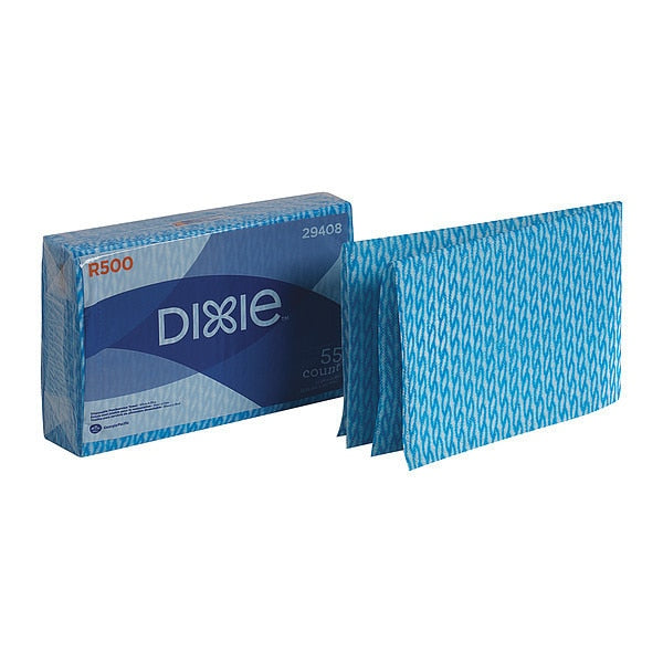 Wiper Brawny Wipepolyqfld Blu/Wh, PK330, White/Blue, 21