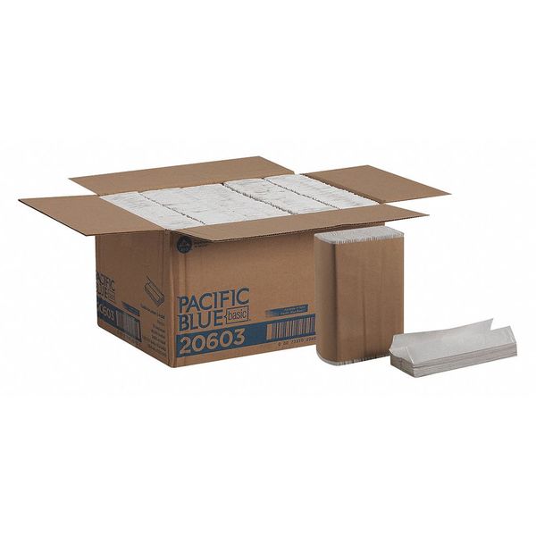 Pacific Blue Select C-Fold Paper Towels, 1, 240, White, 10 PK