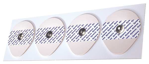 Snap Electrodes, Adult, White, Foam, PK600