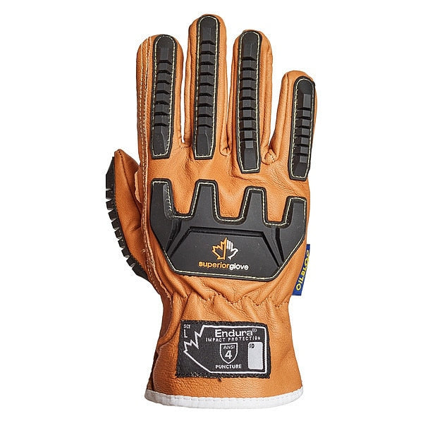 Leather Gloves, L, Goatskin, PR