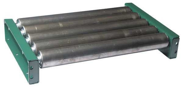 Roller Conveyor, 10 ft. L, 21BF