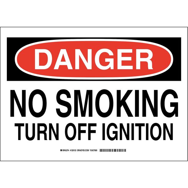 Danger No Smoking Sign, 10